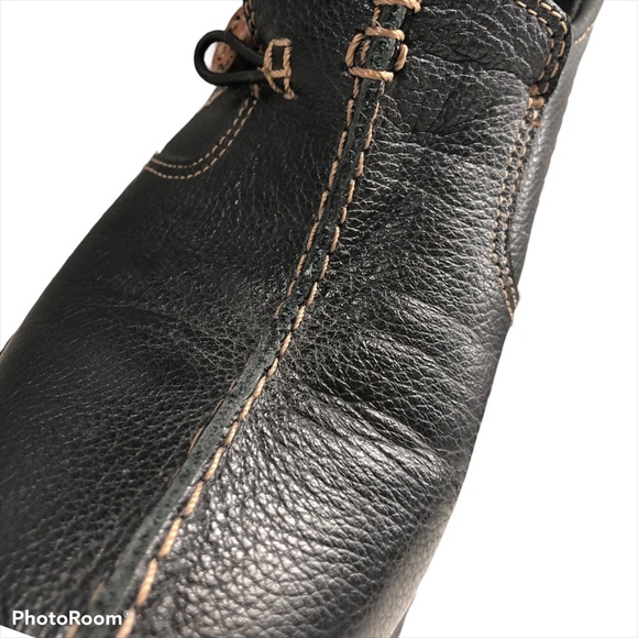 Clarks black slide on women’s shoes - Picture 8 of 8